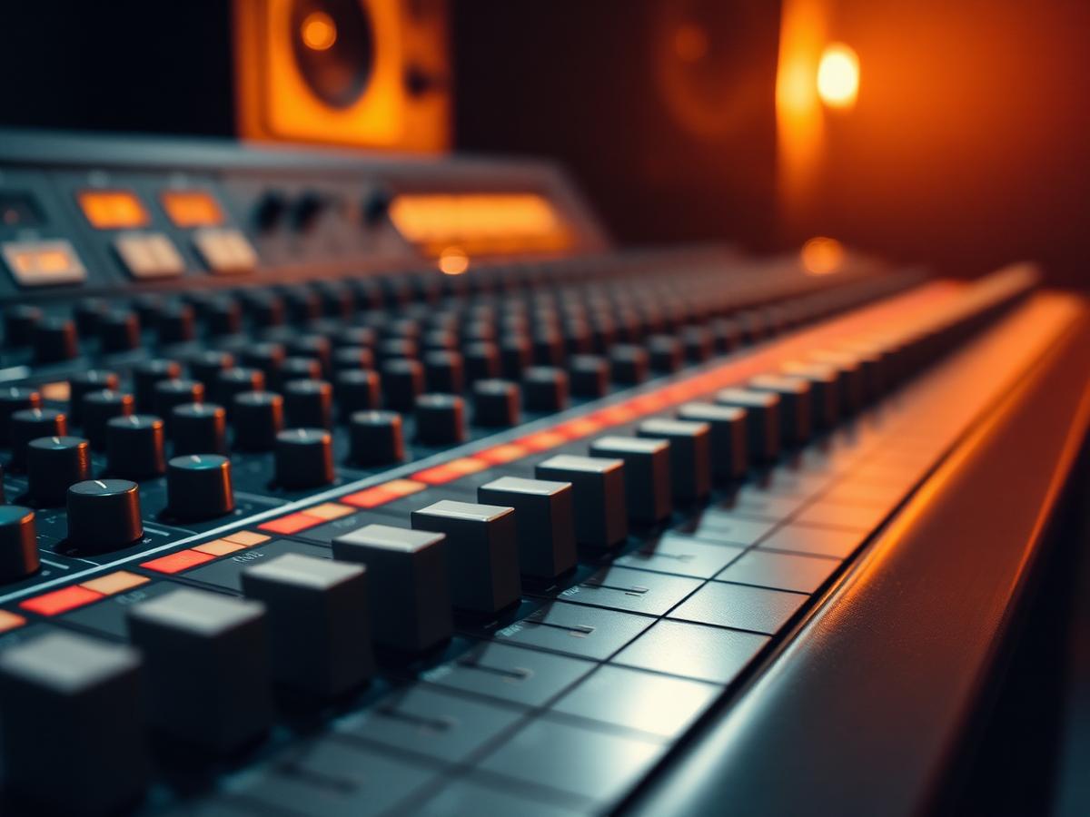 Mixing Console Detail