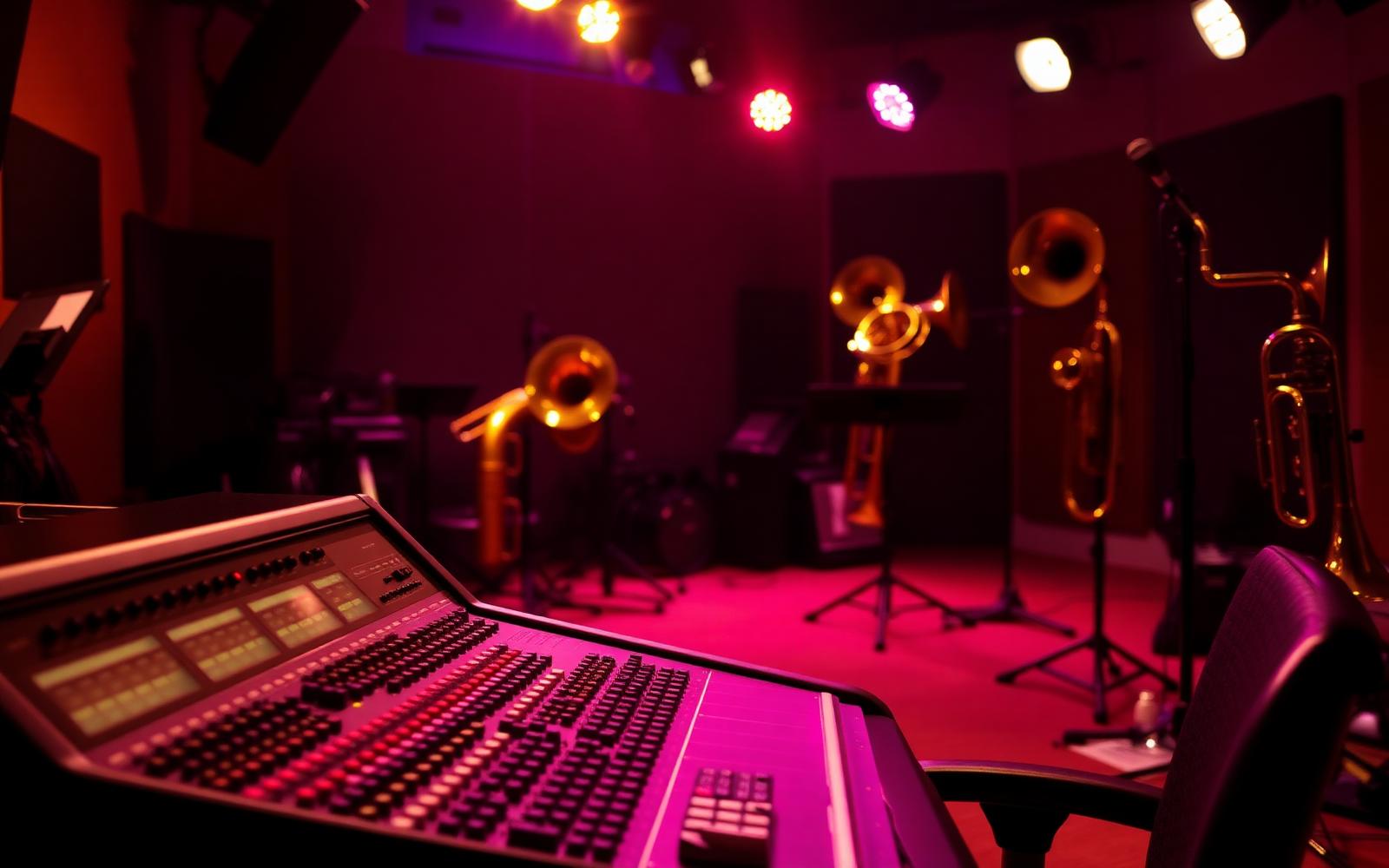 Recording Session im Studio